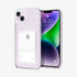 ACS04832 - iPhone 14 Pro Max Case Crystal Slot in crystal clear showing the back with card in slot